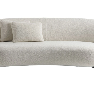 The dreamy Lunam Sofa Orsetto designed by Patricia Urquiola for Kartell - Front View